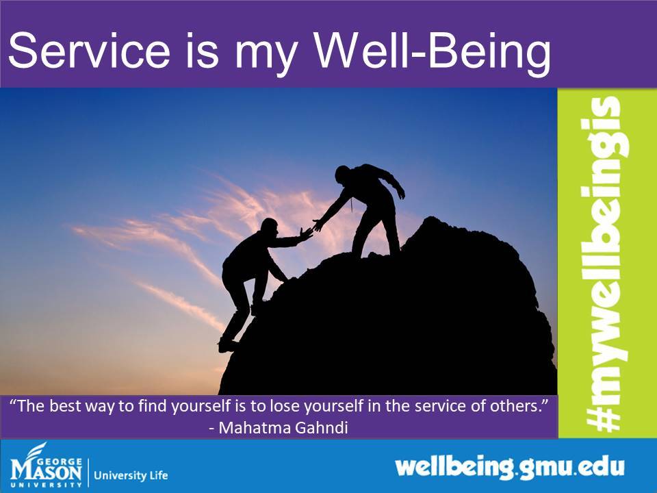 Famous Quotes On Service And Well Being Center For The Advancement Of Well Being