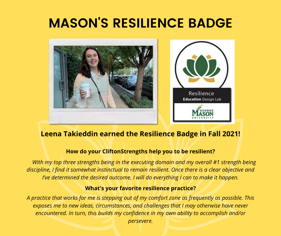 Resilience Badge testimonial