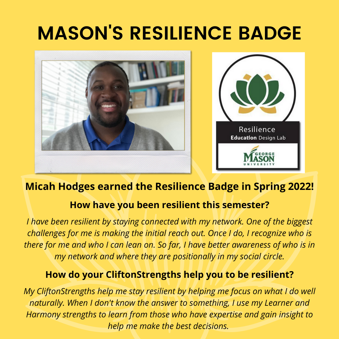 Resilience Badge testimonial