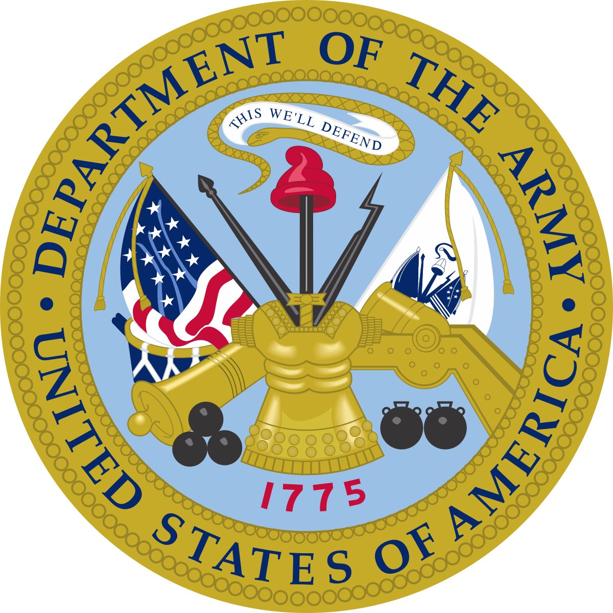 Emblem of the United States Department of the Army