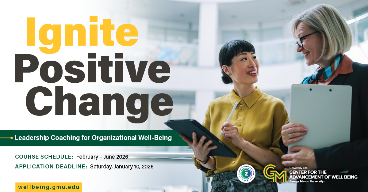 Leadership Coaching for Organizational Well-Being