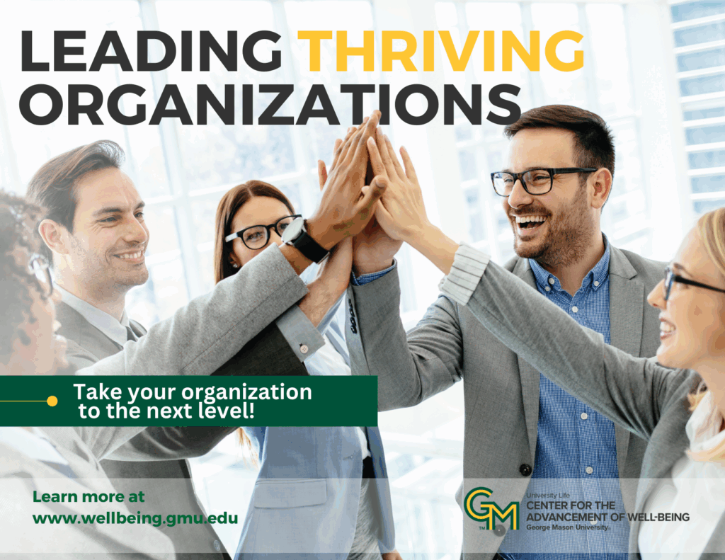 Leading Thriving Organizations