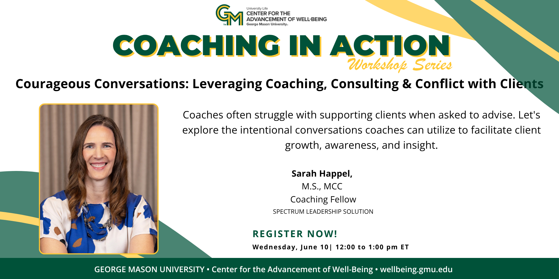 Courageous Conversations workshop Coaching in Action series